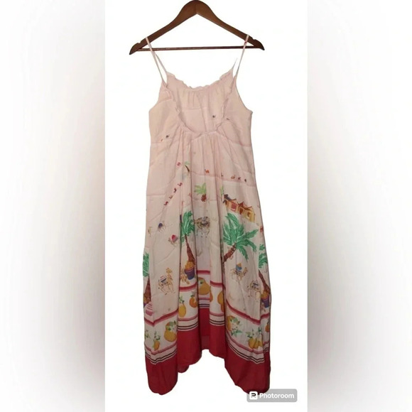 Kate Spade Dive Right in Desert Print Coverup Large - Picture 3 of 16